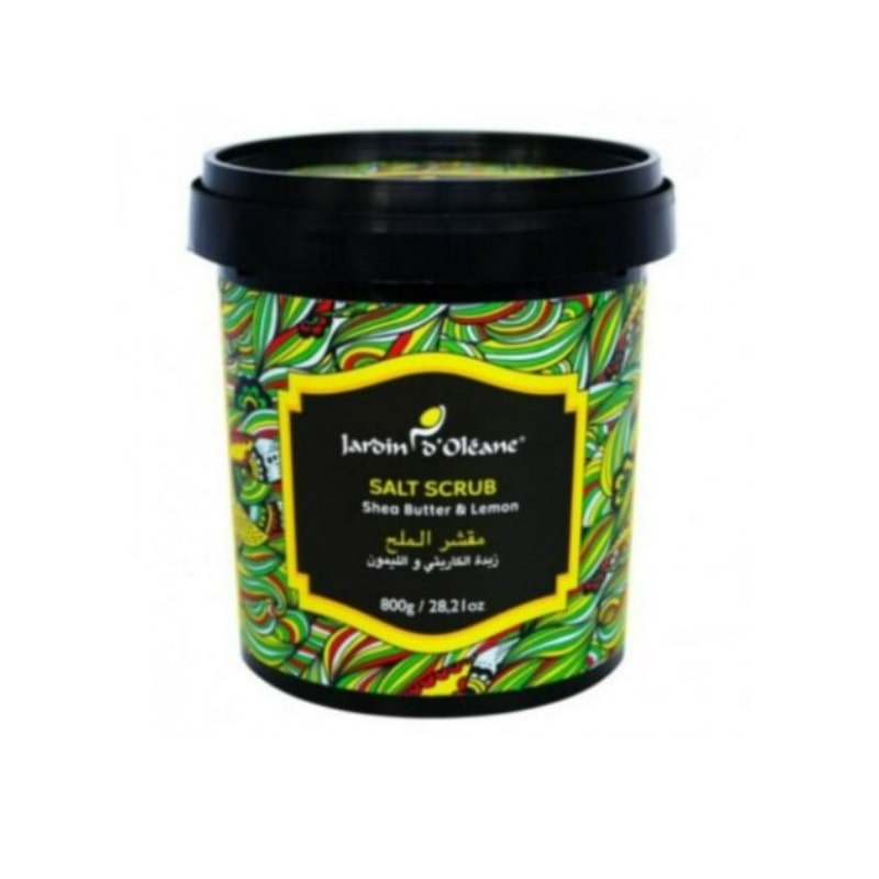 جاردن اوليان مقشر الملح بزبدة الشيا و الليمون – 800غ جاردن اوليان مقشر الملح بزبدة الشيا و الليمون – 800غ
