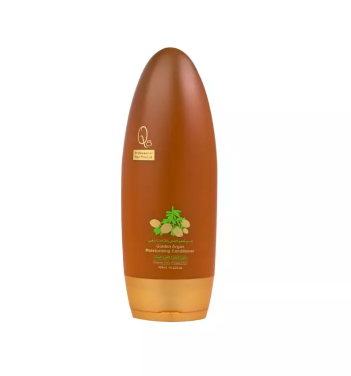 Q8 بلسم مُنعم الشعر بالأركان الذهبي – 450 مل