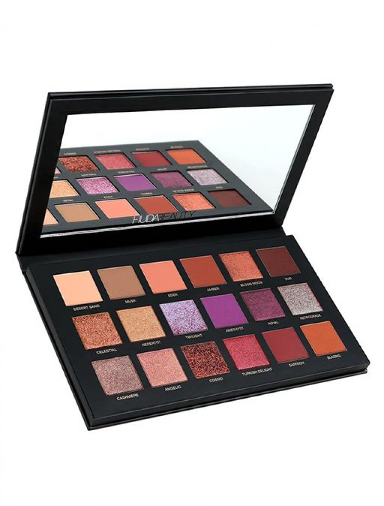 هدى بيوتي علبة ظلال عيون مكونة من 18 لون غسق الصحراء