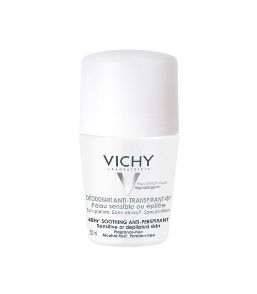 مضاد للتعرق المركز للبشرة الحساسه 48 ساعه من فيتشي 50مل