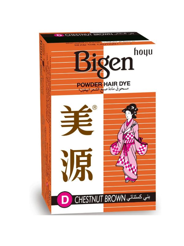 بيجين بودرة صبغة الشعر D بني كستنائي بيجين بودرة صبغة الشعر D بني كستنائي