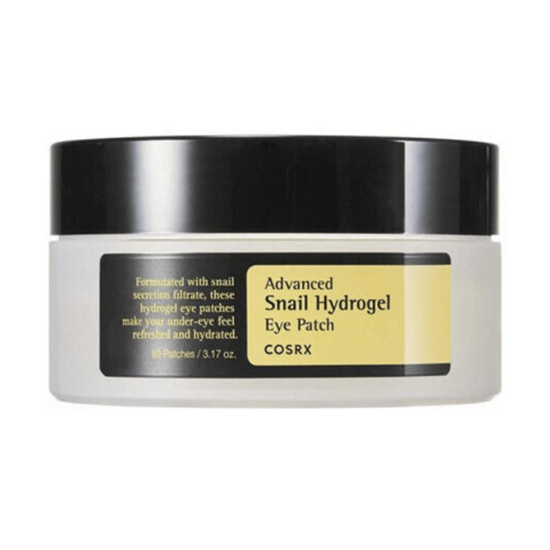 لصقات هيدروجل للعين بخلاصة الحلزون المتطورة من كوسركس – 60 قطعة لصقات هيدروجل للعين بخلاصة الحلزون المتطورة من كوسركس – 60 قطعة