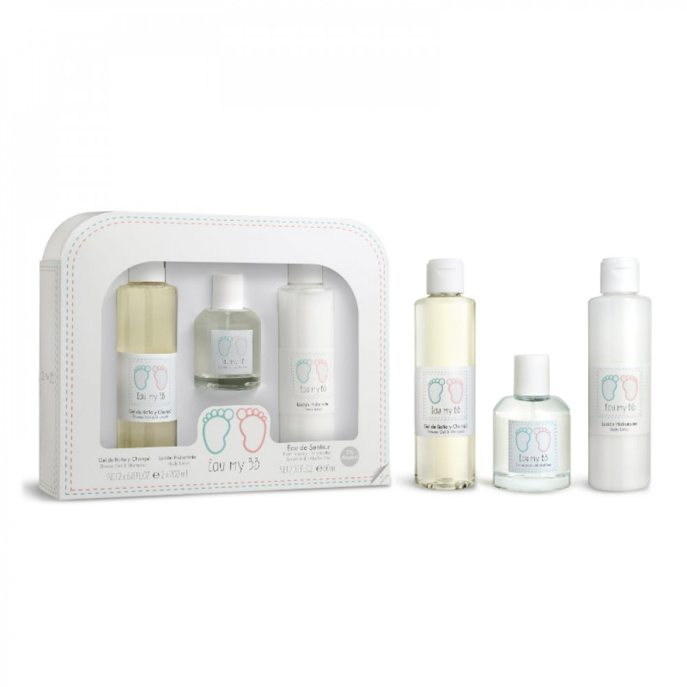 أو ماي بيبي مجموعة هدايا (أو دو سنتور 60 مل + لوشن للجسم 200 مل + جل استحمام 200 مل) أو ماي بيبي مجموعة هدايا (أو دو سنتور 60 مل + لوشن للجسم 200 مل + جل استحمام 200 مل)