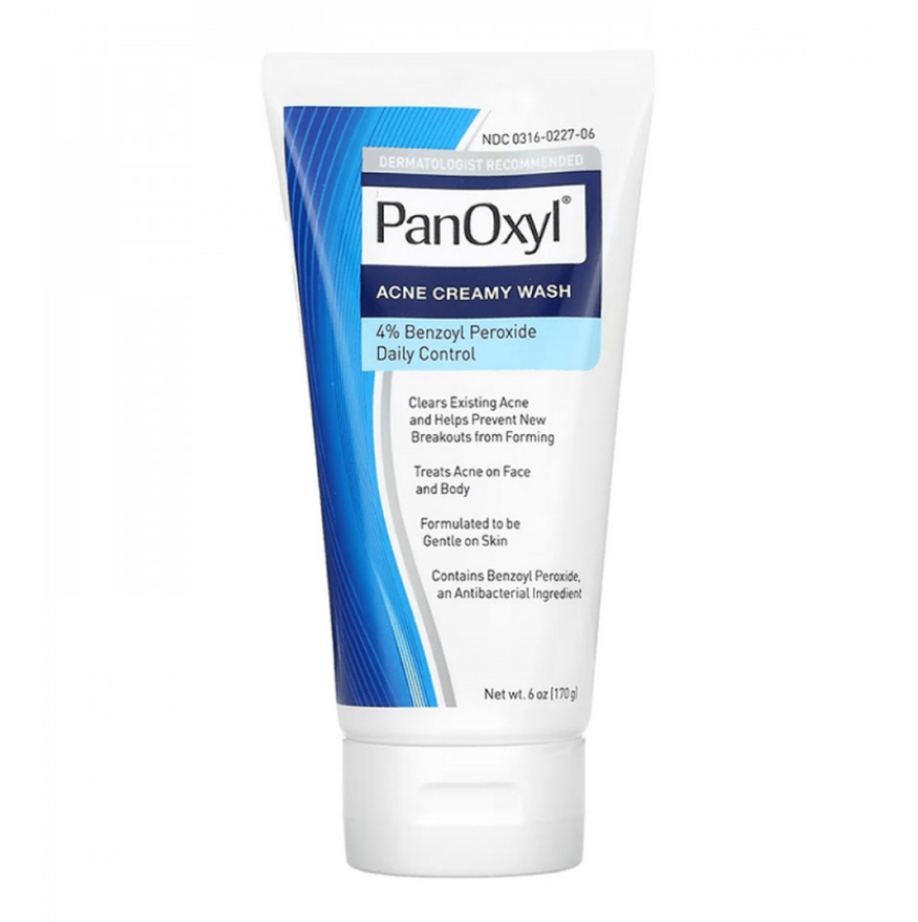 غسول كريمي لحب الشباب بنزويل بيروكسيد 4% من بانوكسيل – 170ج