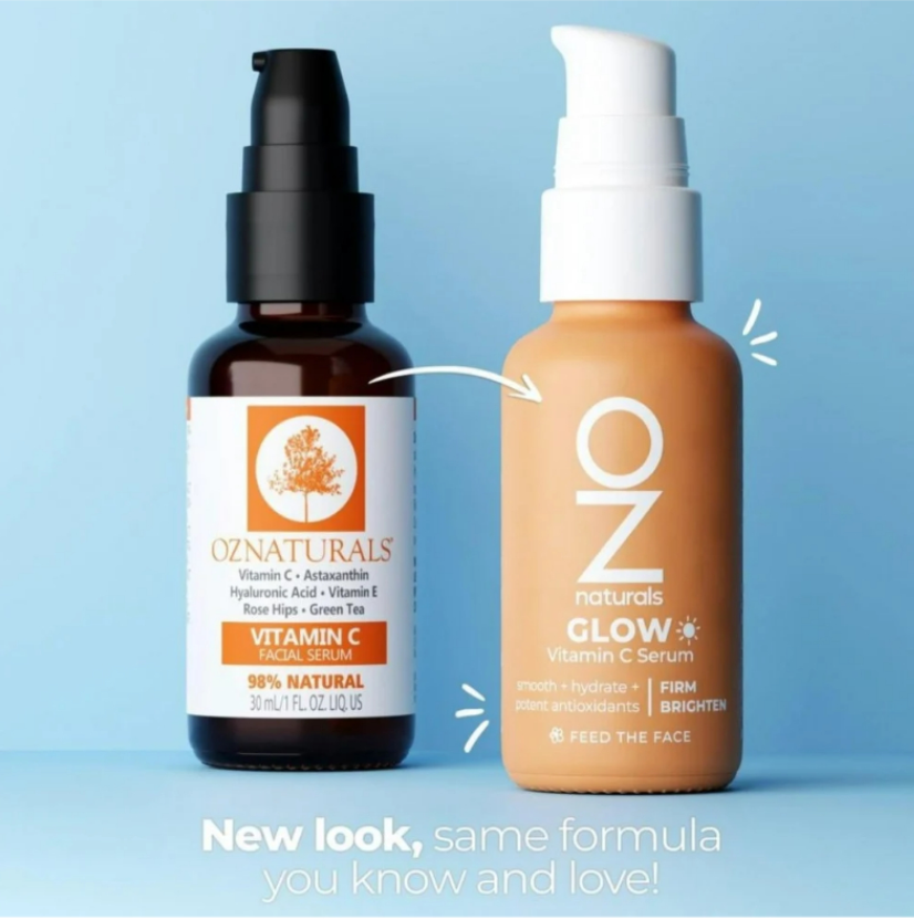 سيروم فيتامين سي للوجه من اوز ناتشورال – 30مل