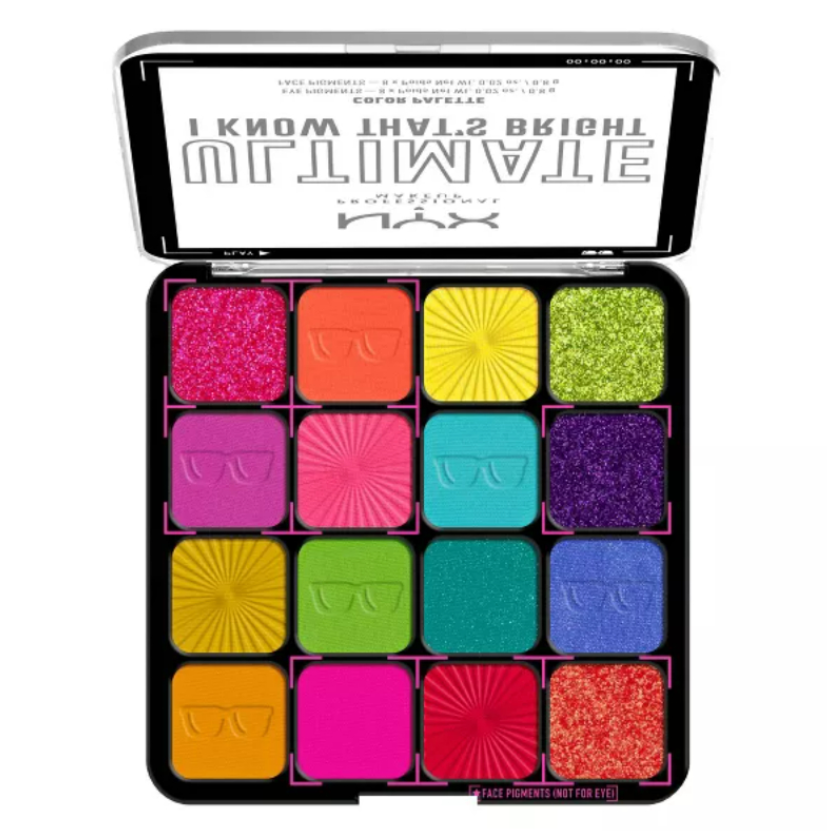 مجموعة ظلال عيون التيميت من نيكس - I Know That's Bright