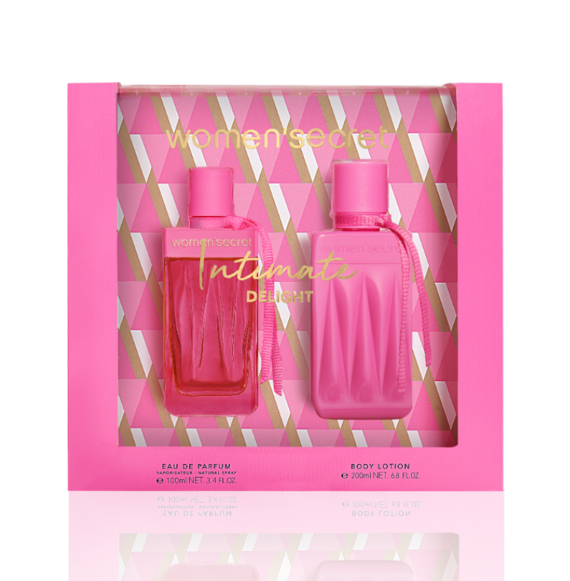 ومن سيكريت مجموعة انتيميت ديلايت (أو دو برفان 100 مل + لوشن للجسم 200 مل)