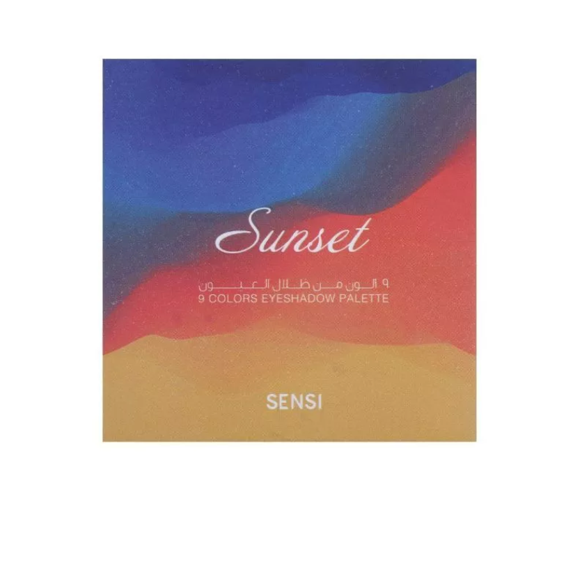 سينسي مجموعة ظلال العيون تتكون من 9 ألوان-صن سيت