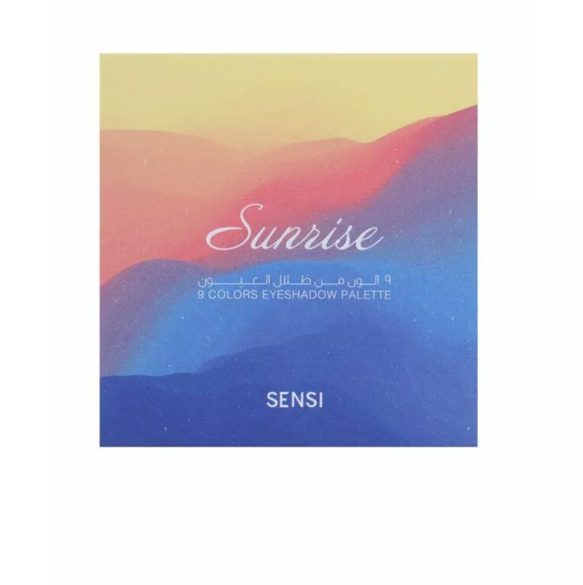 مجموعة ظلال العيون Sunrise تتكون من 9 ألوان من سينسي
