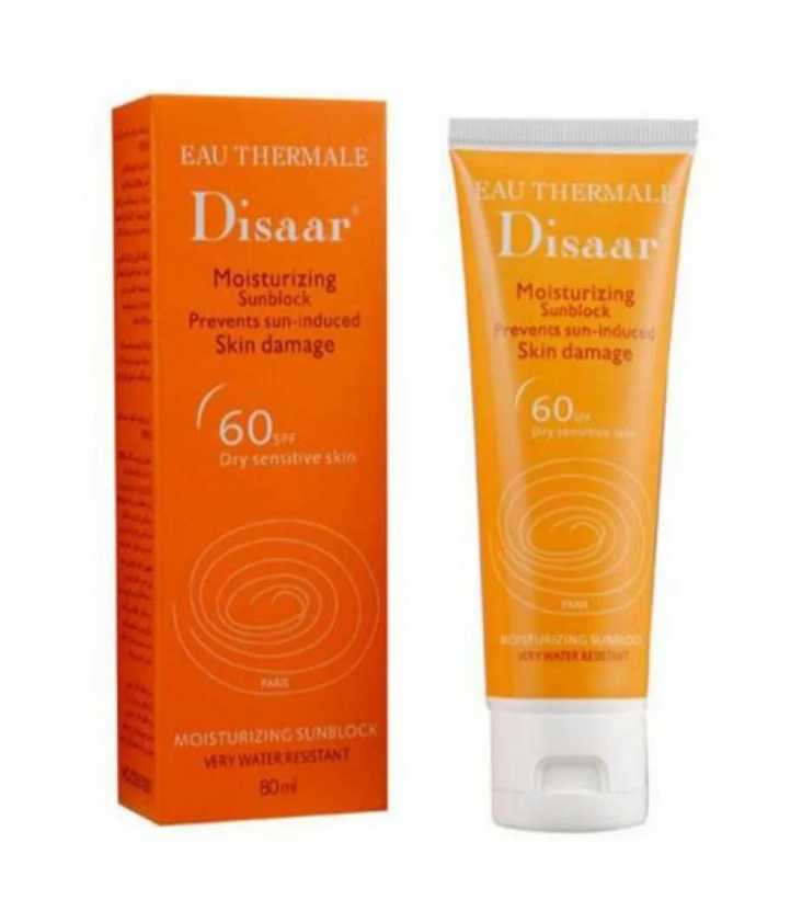 كريم أو ثيرمال مرطب واقي من الشمس بعامل حماية 60 من ديسار 80مل