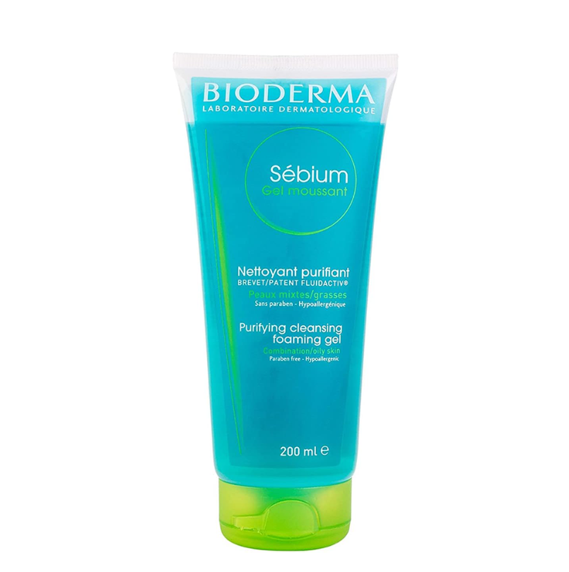 بايوديرما سيبيوم جل رغوة للبشرة الدهنية والمختلطة 200 مل