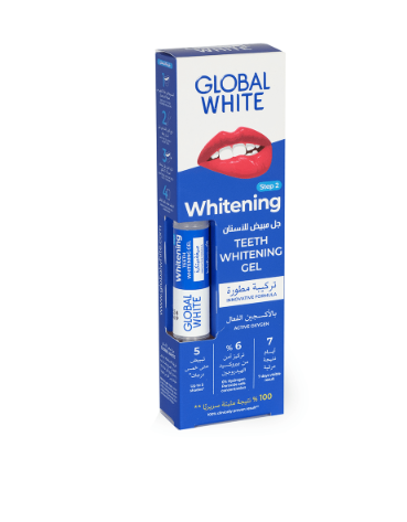 جل مبيض للأسنان من جلوبال وايت - 5مل