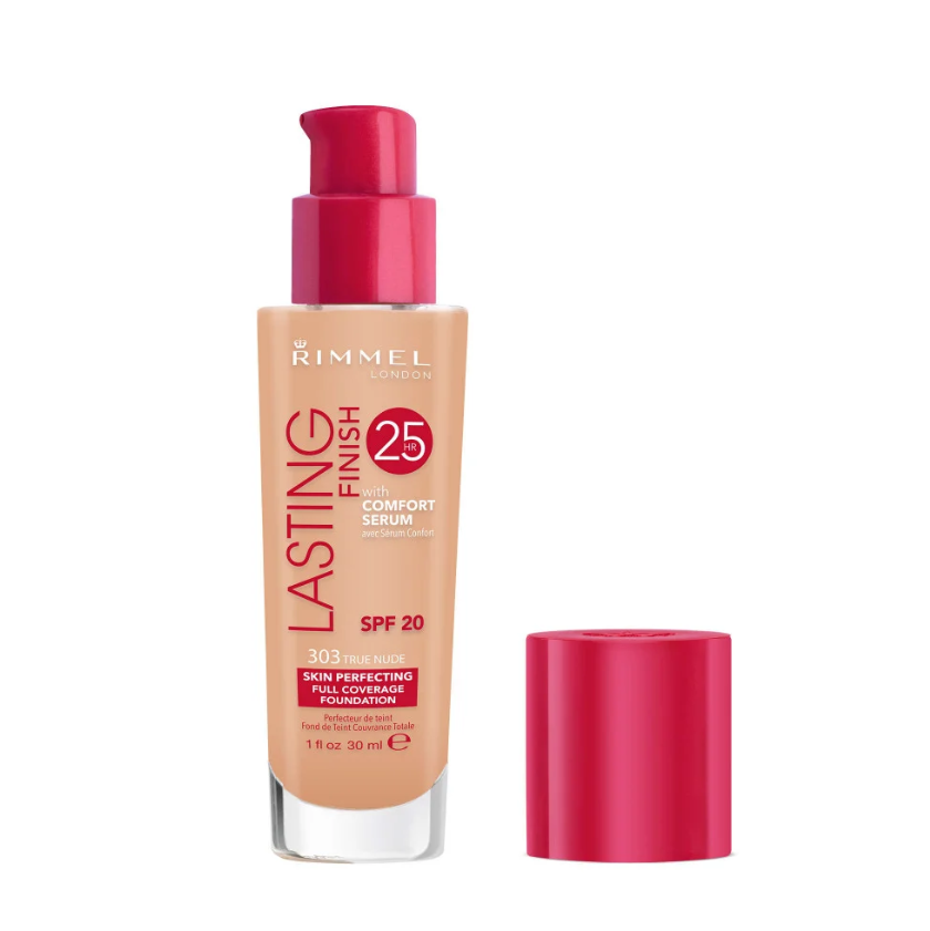 ريميل كريم اساس لاستنج فينيش رقم 303 ترو نيود