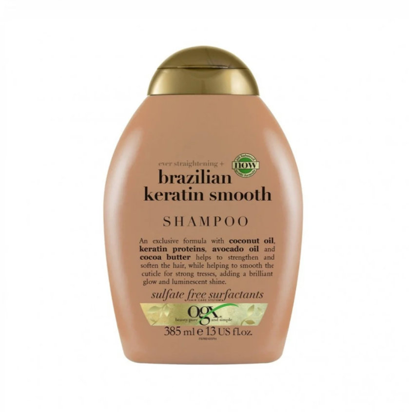 او جي اكس شامبو نعومه الكيراتين البرازيلي 385 مل