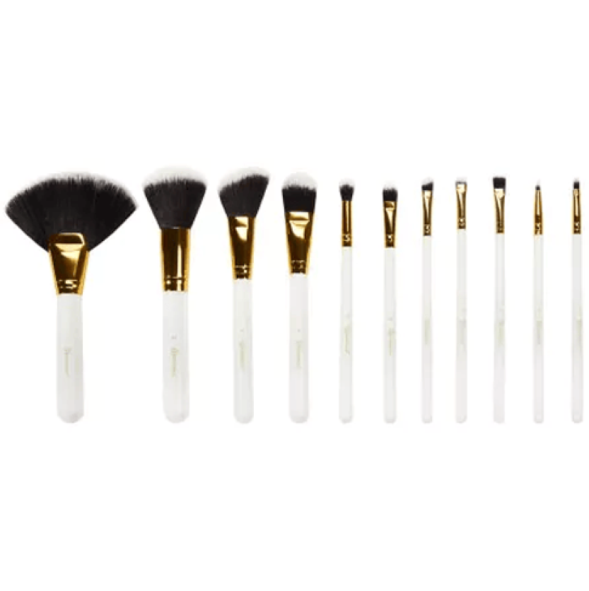 مجموعة فرش دوت كولكشن البيضاء من بي اتش كوزمتكس-11قطع