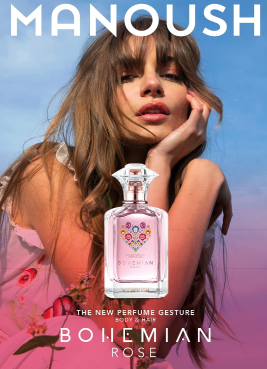 بوهيميان روز مانوش عطر للجسم والشعر او دي تواليت 100 مل