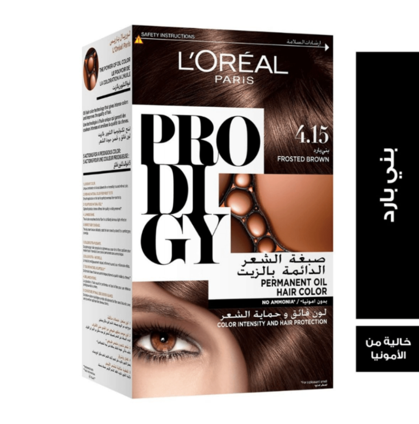 صبغة شعر برودجي من لوريال باريس – بني بارد