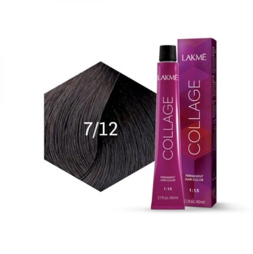 صبغة لاكمي اشقر رمادي متوسط بنسجي 7/12 60مل