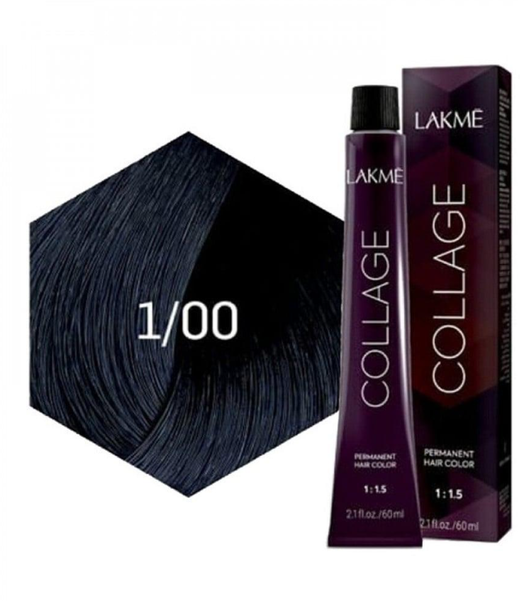 كريم كولاج لتلوين الشعر من لاكمي 1/00 اسود 60مل