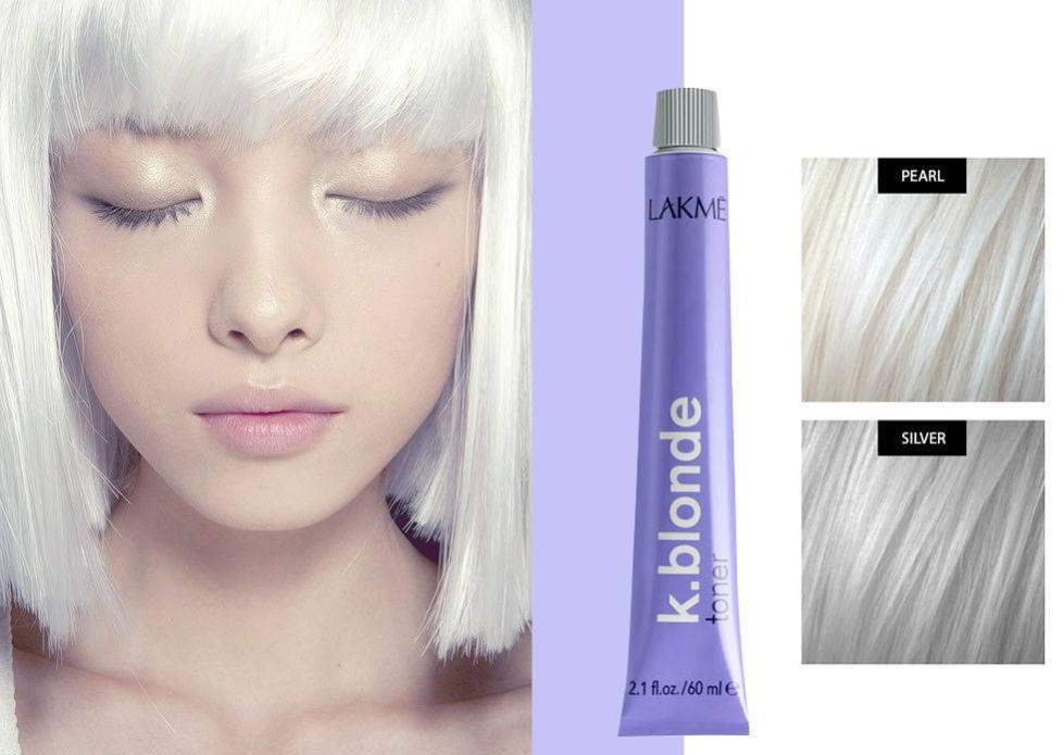 كريم لصبغ الشعر الاشقر الذي فقد لونه من لاكمي فضي 60مل