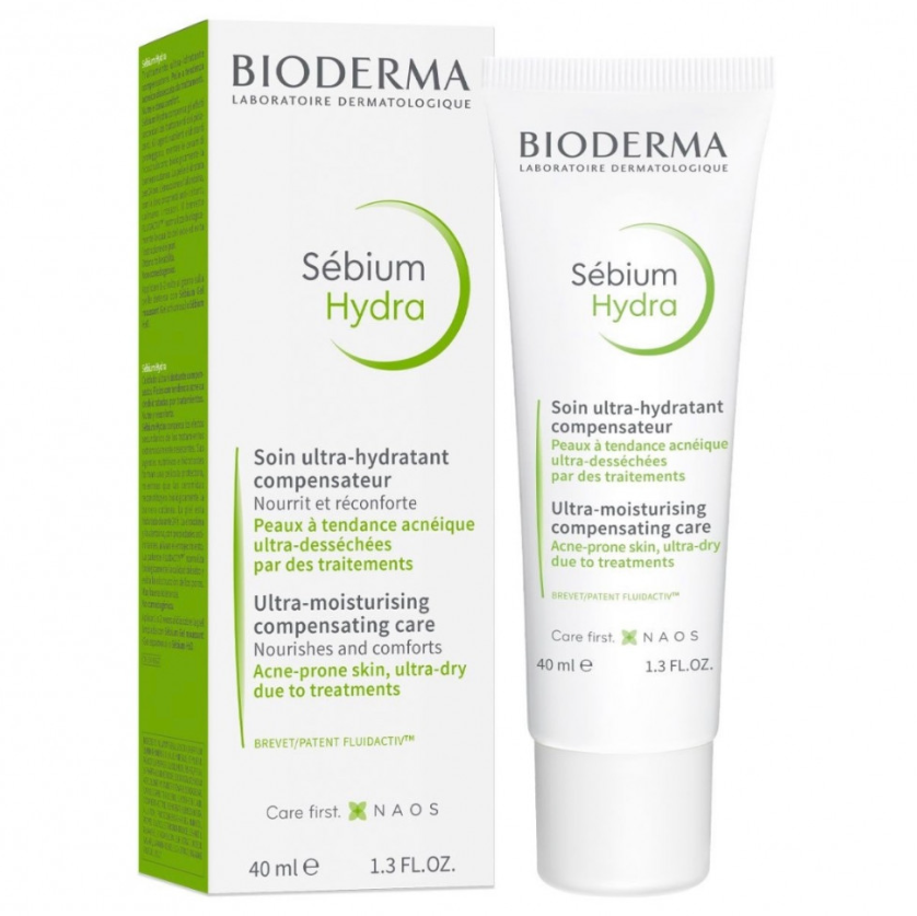 مرطب سيبيوم هيدرا من بيوديرما 40مل