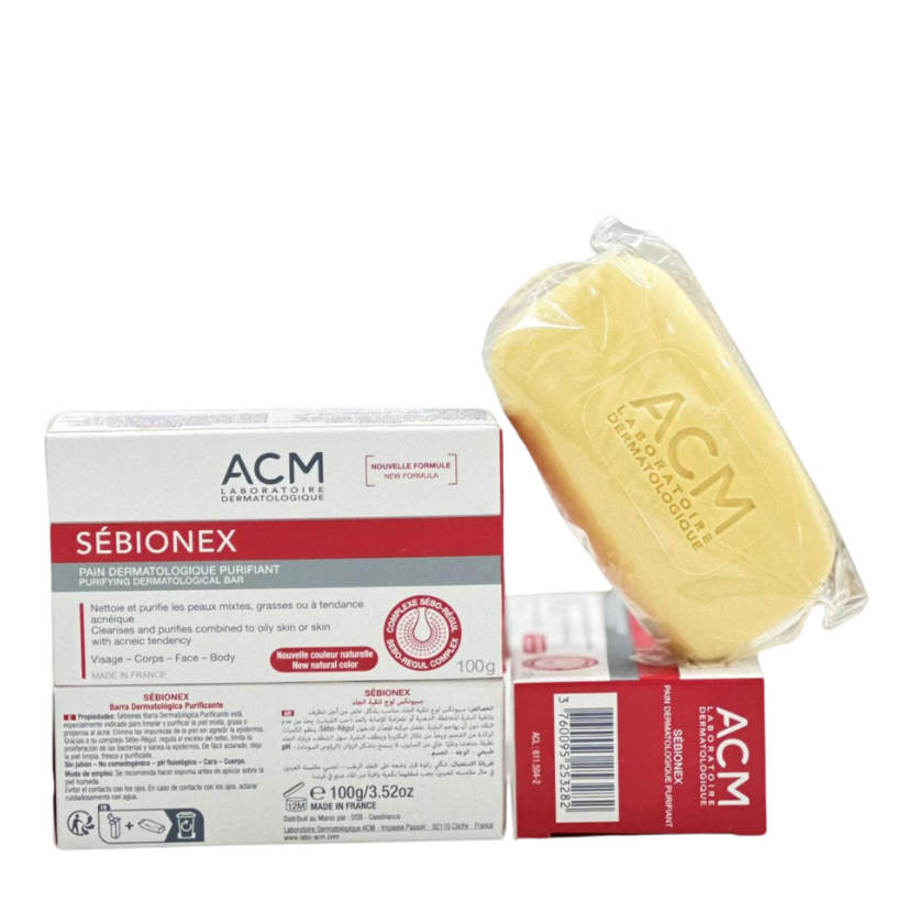 ايه سى ام صابون منظف للبشرة الدهنية 100 جرام