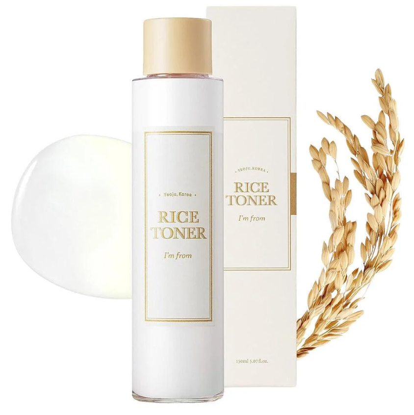 تونر الارز لازالة الشوائب وترطيب البشرة من ايم فروم 150 مل