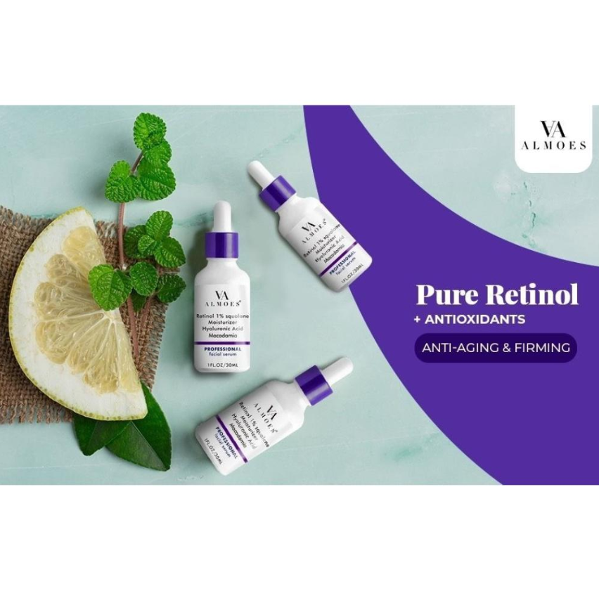 سيروم الريتينول بنسبة ١٪ والسكوالين ٣٠ مل