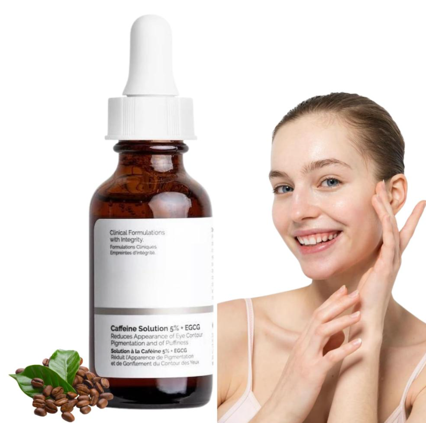 سيروم الكافيين 5٪ + مصل إزالة انتفاخ العين من ذا اورديناري