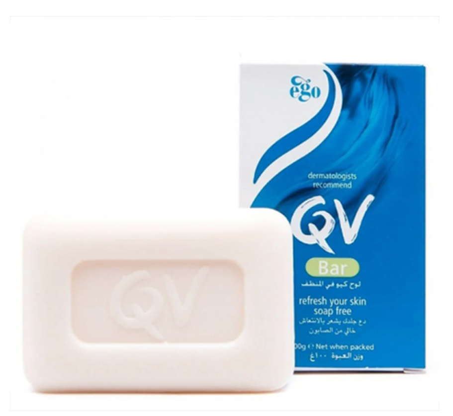 كيو في صابونه ريفريش مناسب لجميع أنواع البشرة 100 جم