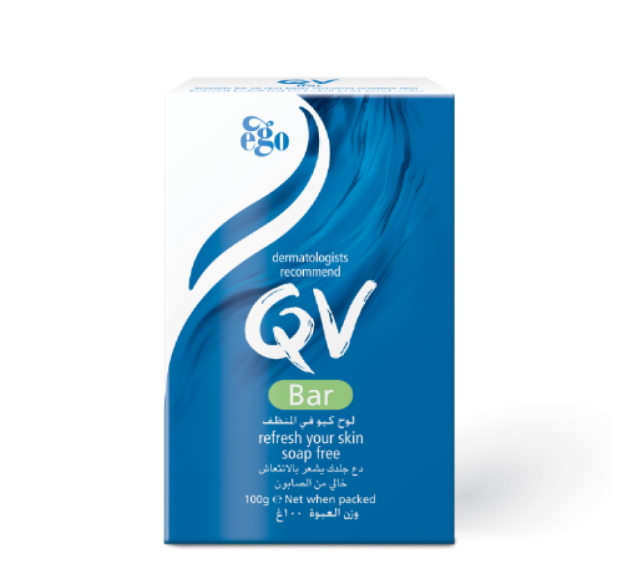 كيو في صابونه ريفريش مناسب لجميع أنواع البشرة 100 جم