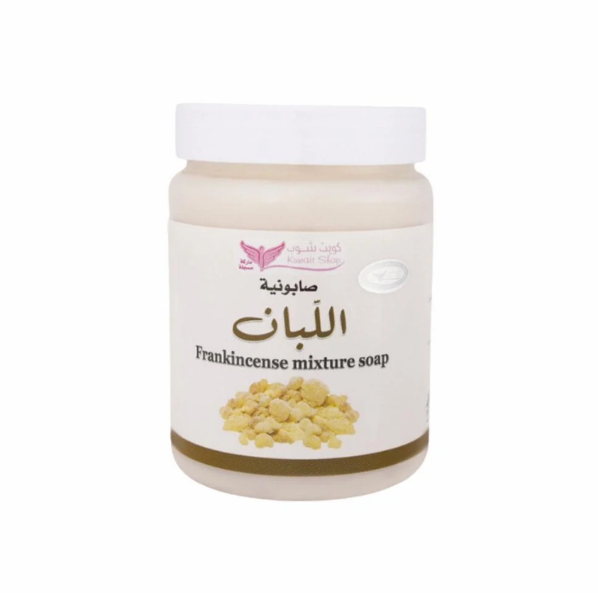 كويت شوب صابونية اللبان لتفتيح وتصفية وشد البشرة - 500 جم