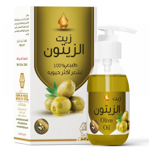 زيت الزيتون لشعر أكثر حيويه من وادي النحل - 125 مل