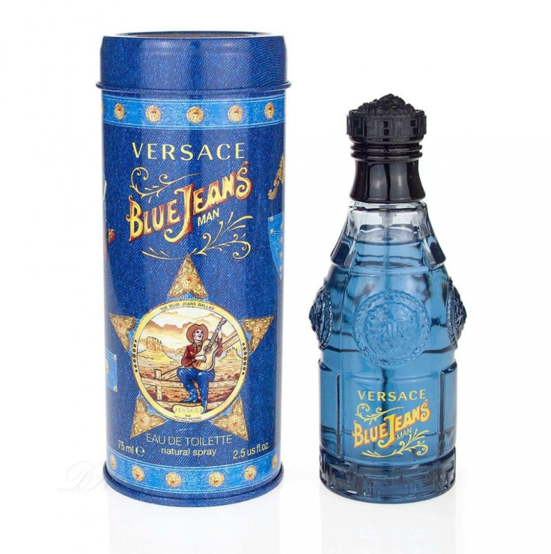 فيرساتشي بلو جينز للرجال او دي تواليت 75 مل