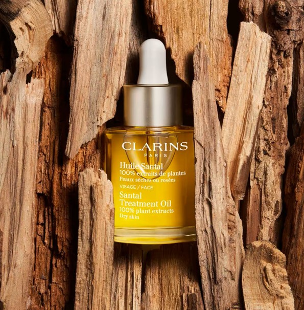 زيت معالجة الوجه من كلارنس سانتال