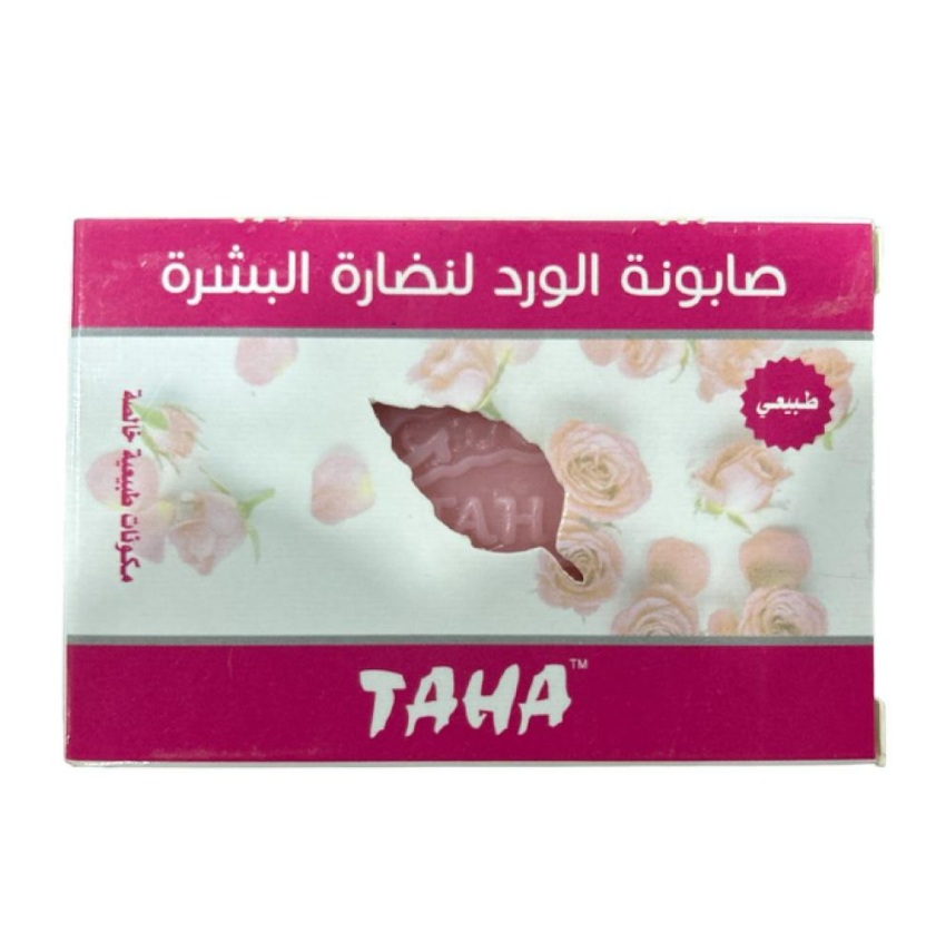 صابونة ورد لنضارة البشرة 75 جم -