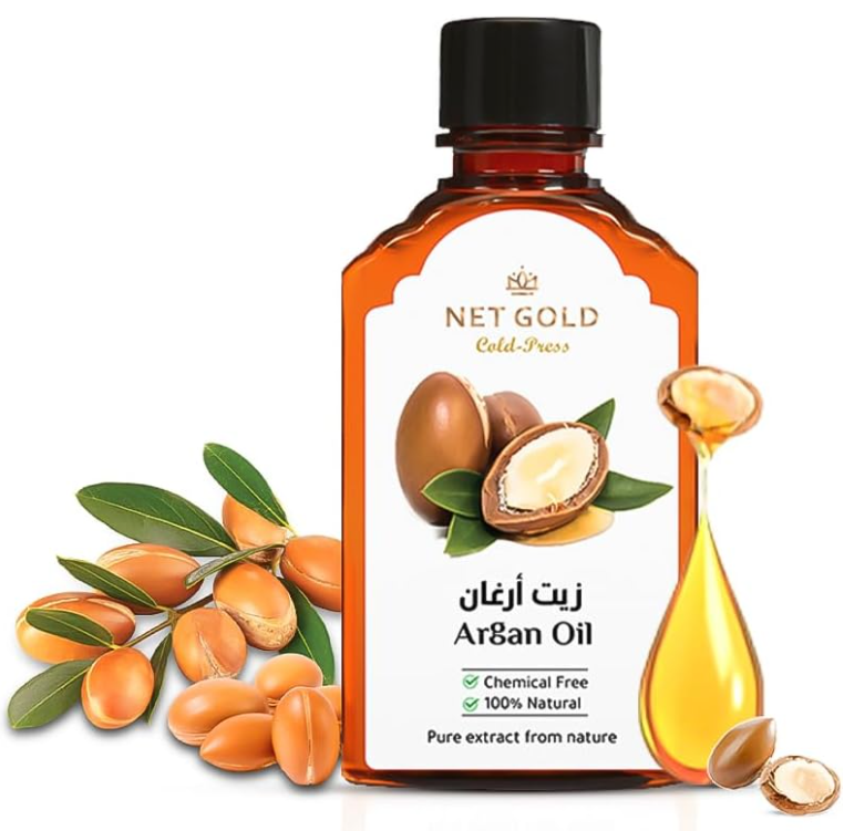 زيت الارغان صافي من نت جولد 120 مل