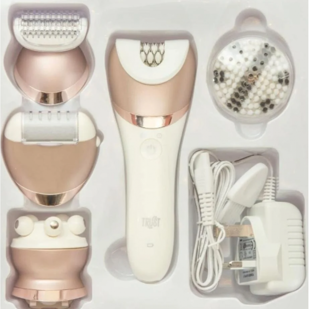 جهاز العناية بالجسم يتكون من طقم 5 في 1 للجسم الجاف و المبلل من ترست