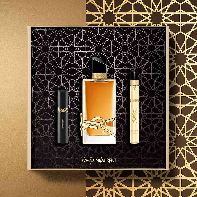 اف سان لوران مجموعة ليبر إنتنس (أو دو بافان 90مل+ أو دو بافان 10مل+ماسكارا لاش كلاش ميني)