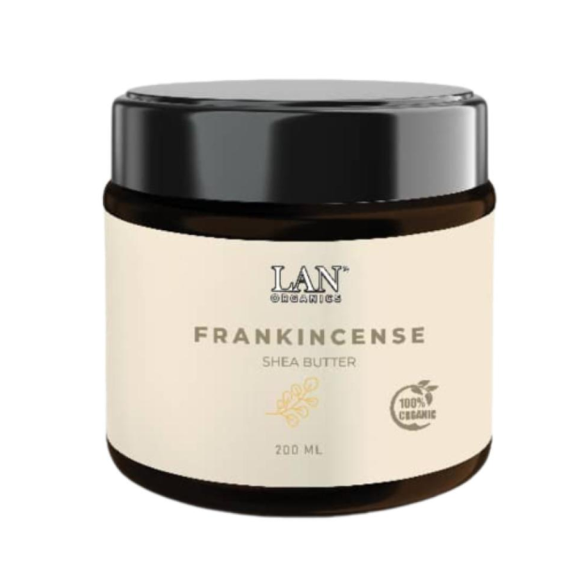 زبدة الشيا بخلاصة اللبان لان اورجانيك 200 مل