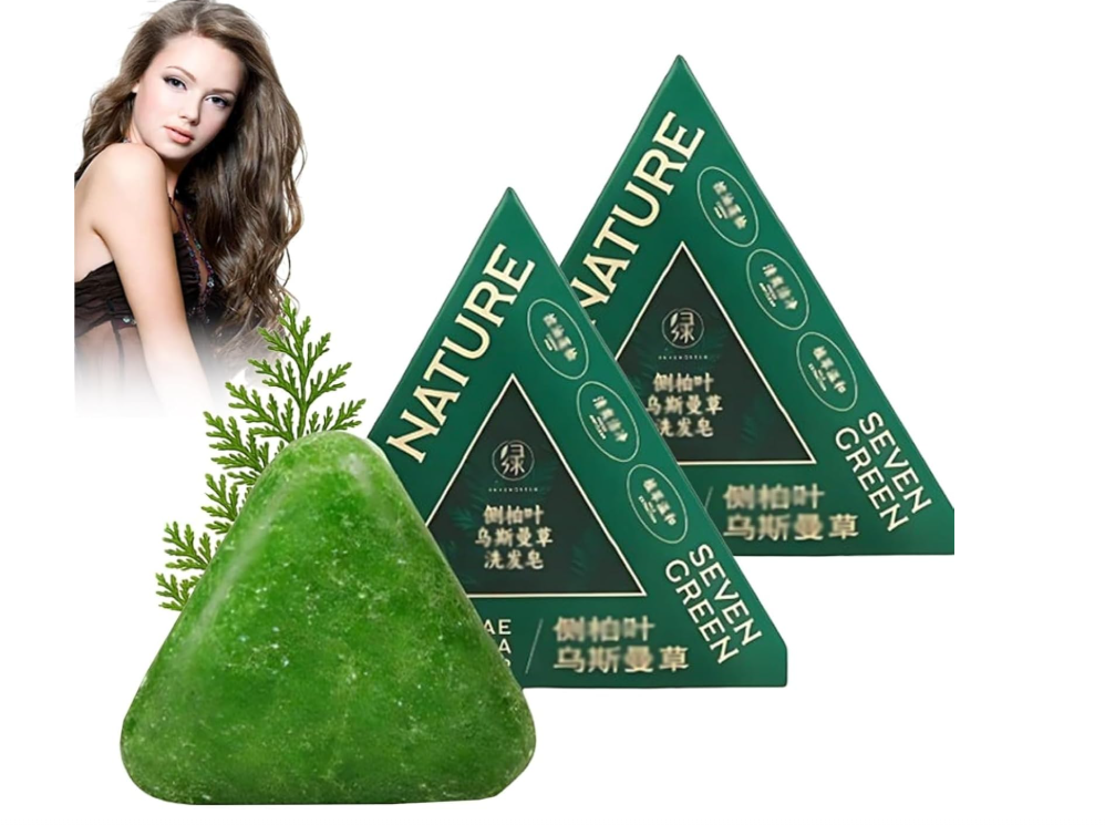 صابونة شامبو الشعر الصينية بالاعشاب