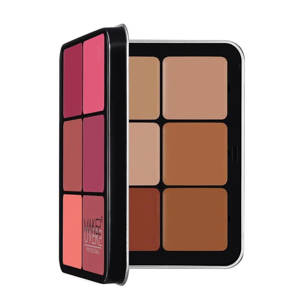 مجموعة الوجه HD احمر الخدود والشفايف والاساسات والكنتور - ميك اوفر22 CB001 مجموعة الوجه HD احمر الخدود والشفايف والاساسات والكنتور - ميك اوفر22 CB001