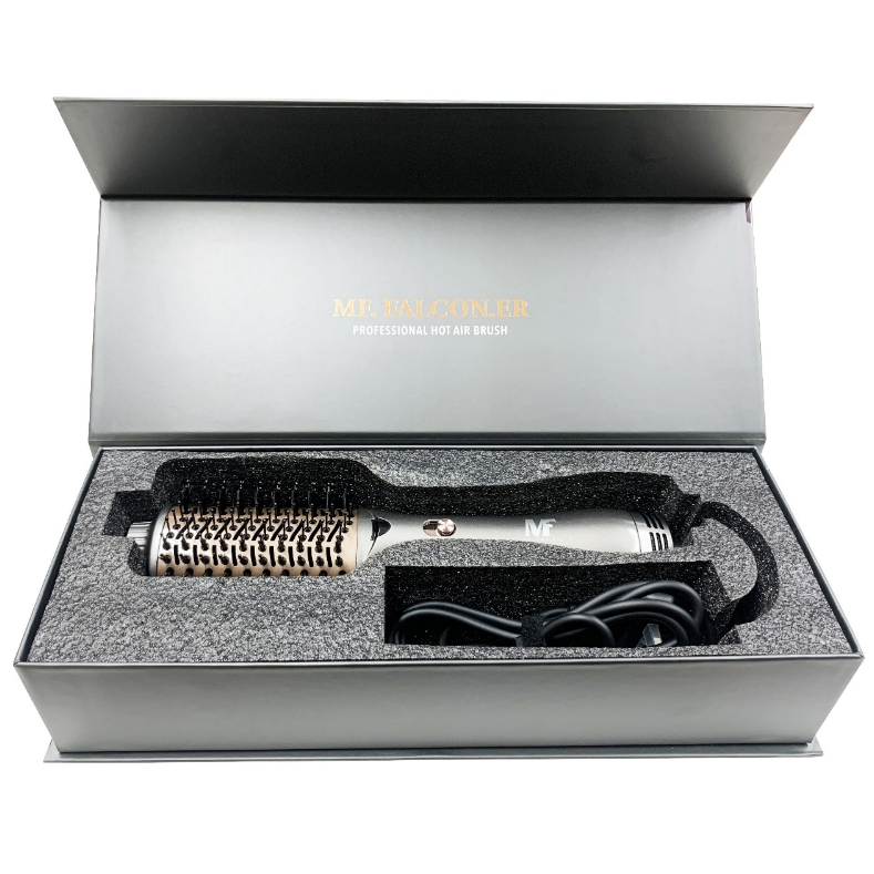 ام اف فالكون فرشاة تجفيف و تصفيف الشعر الدائرية