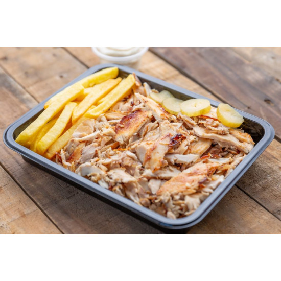 صحن شاورما عربى صغير 