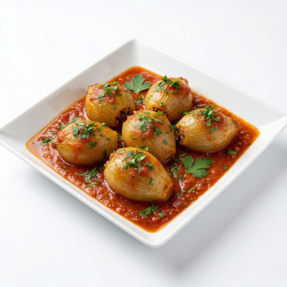 صحن بصل محشى