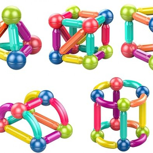 مجموعة البناء المغناطيسية 58قطعة 