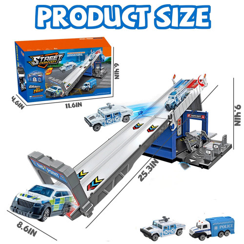 لعبة منجنيق سيارات  الشرطة 