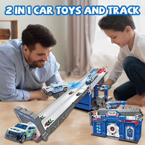 لعبة منجنيق سيارات  الشرطة 