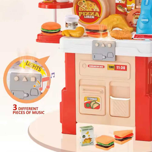 لعبة مطعم الوجبات السريعة 