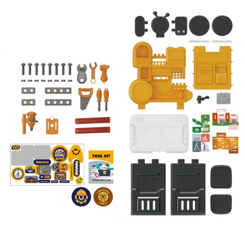 منزل اللعب الممتع -مجموع ادوات ورشة التصليح